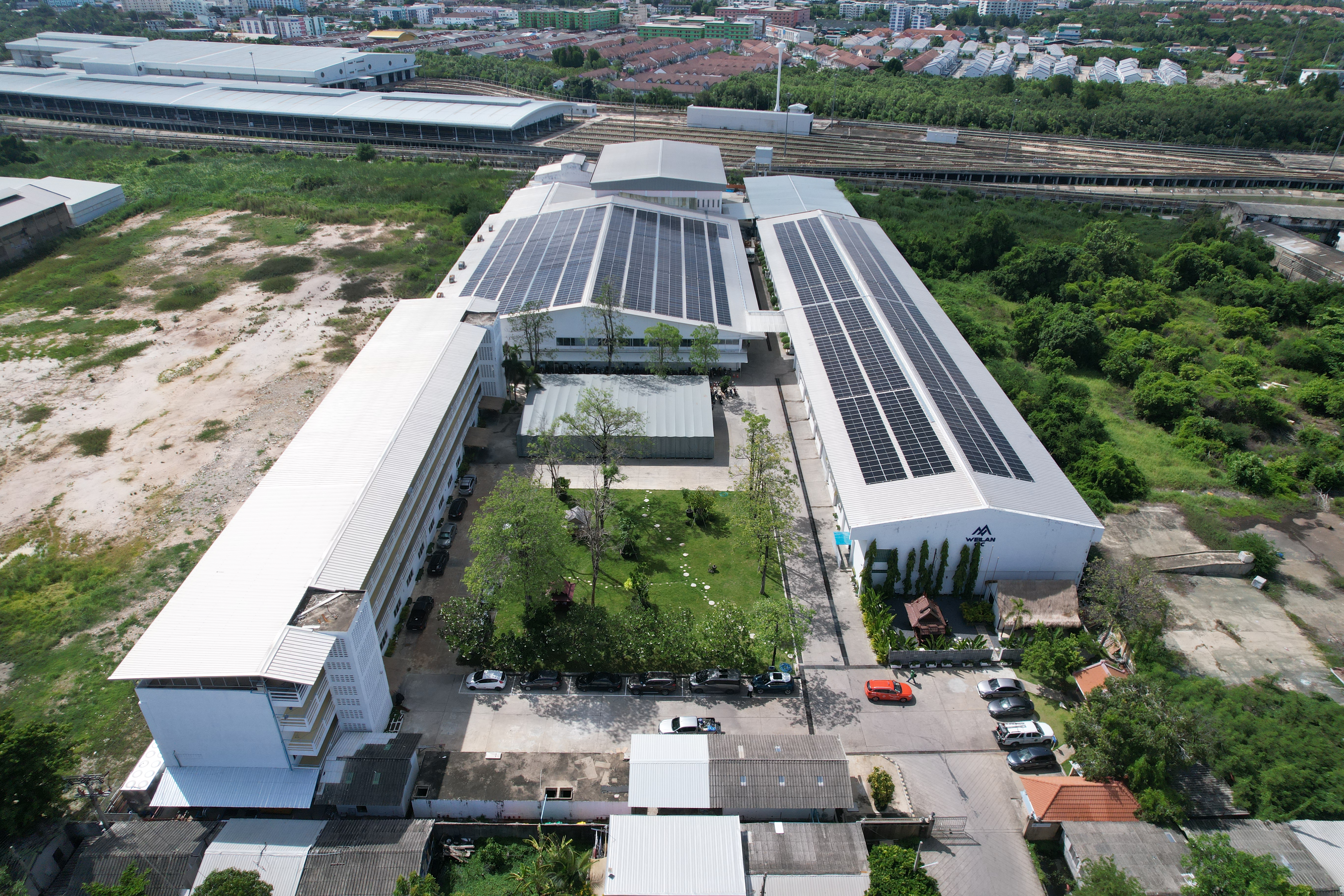 Weilan Thailand solar energy installation